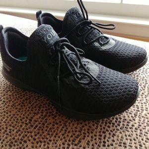 You by Sketchers all black Goga Mat sneakers sz9